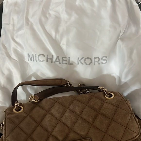 Michael Kors suede shoulder bag - Picture 10 of 16